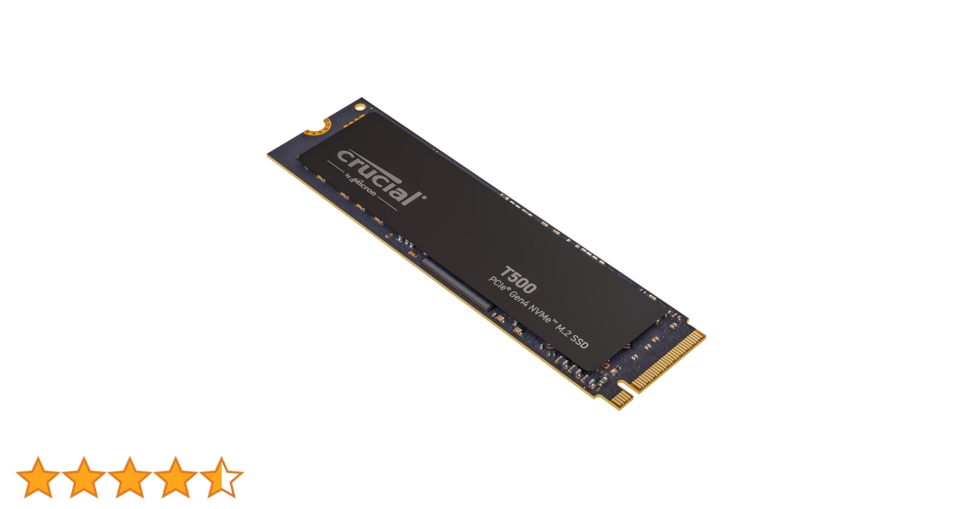 新品 SSD Crucial CT1000T500SSD8JP 1TB M.2 Crucial T500 1TB PCIe Gen4 NVMe M.2 SSD | CT1000T500SSD8